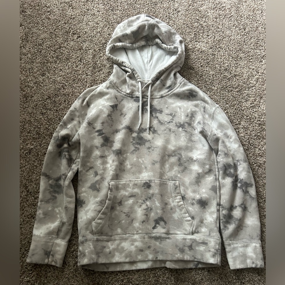 Grey hoodie, xxs, Hollister